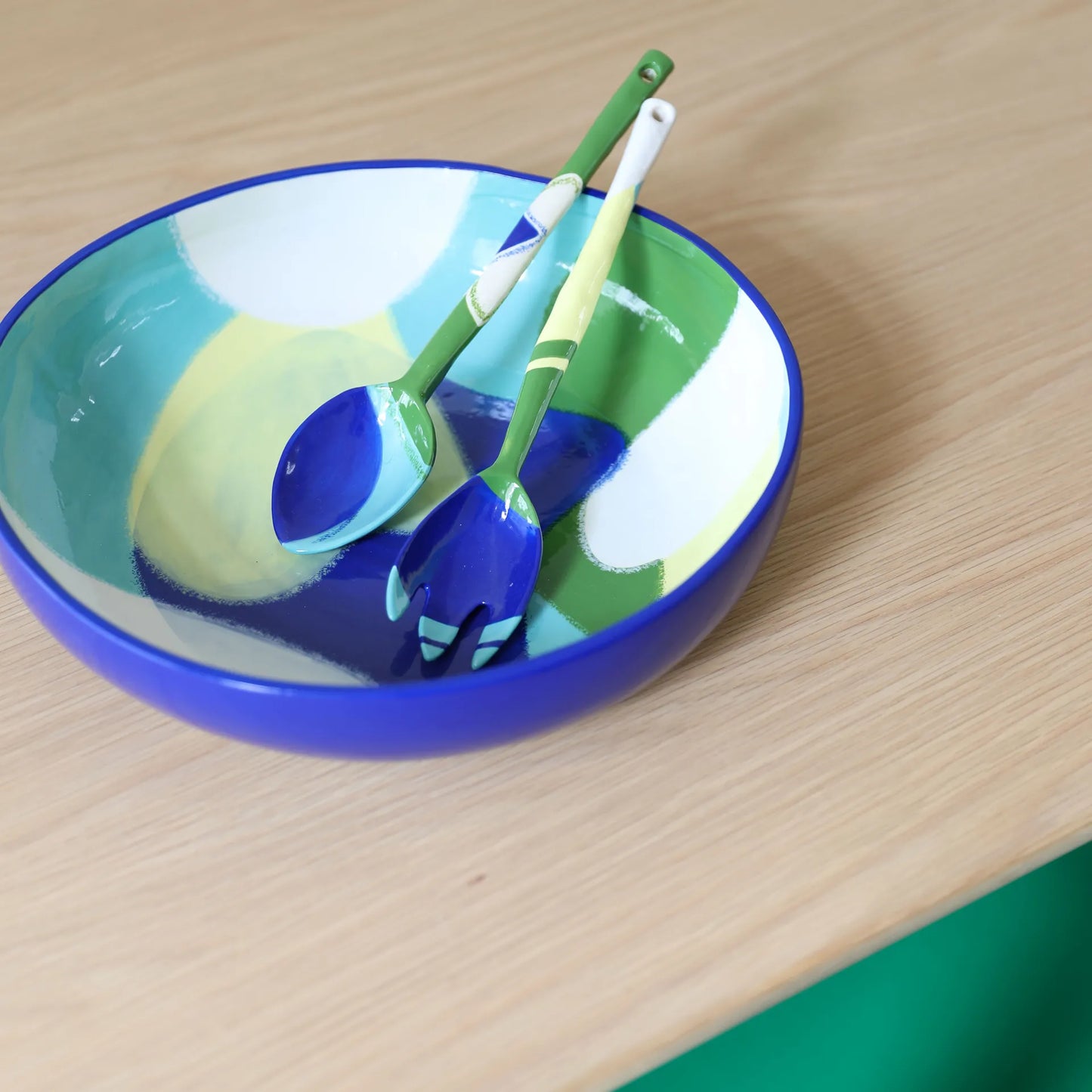 Saladebestek - Blauw